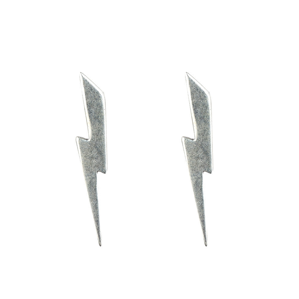 Exaggerated Personalized Lightning Ear Rings
