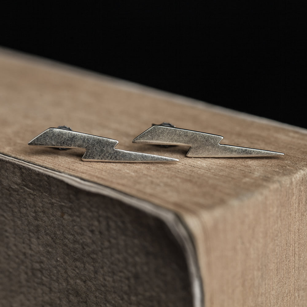 Exaggerated Personalized Lightning Ear Rings